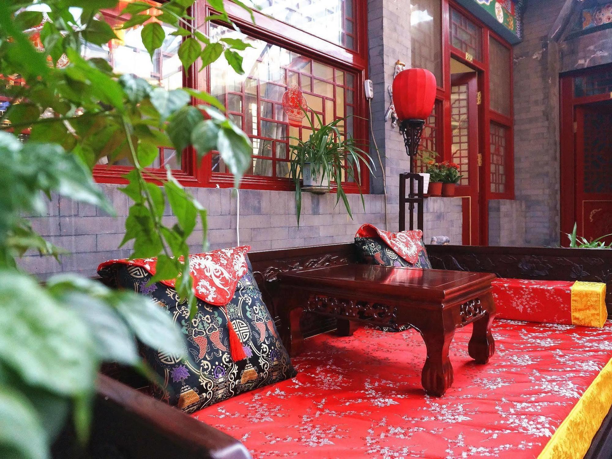 Templeside Deluxe Hutong Hotel Pekín Exterior foto
